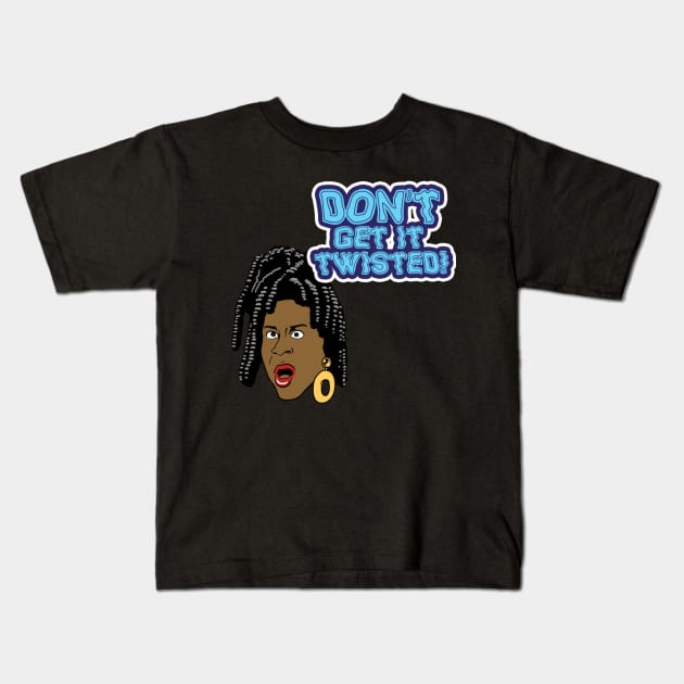 90s sitcom Sheneneh Jenkins Kids T-Shirt by Planet of Tees